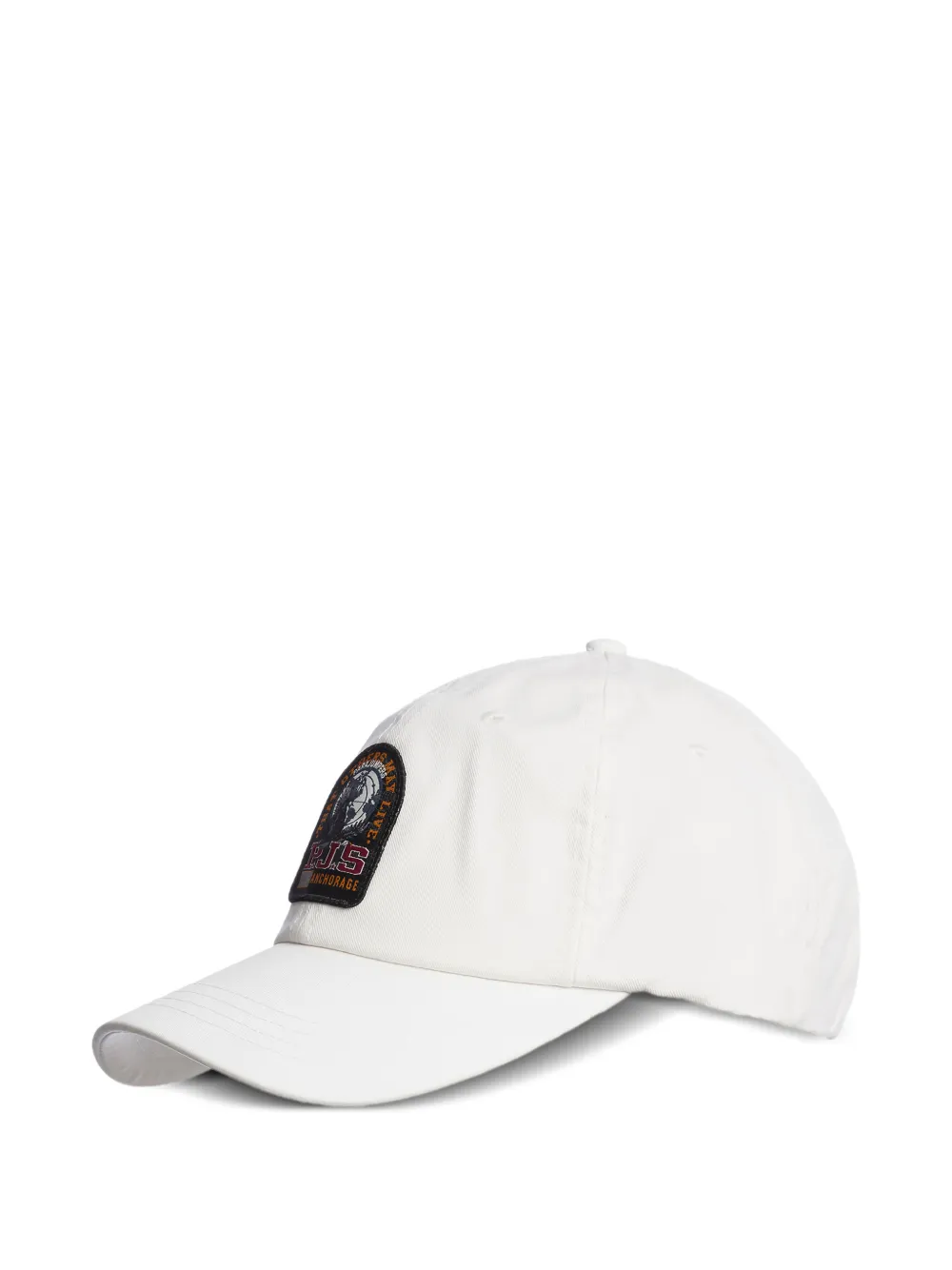  Parajumpers Logo-patch Baseball Cap - White 