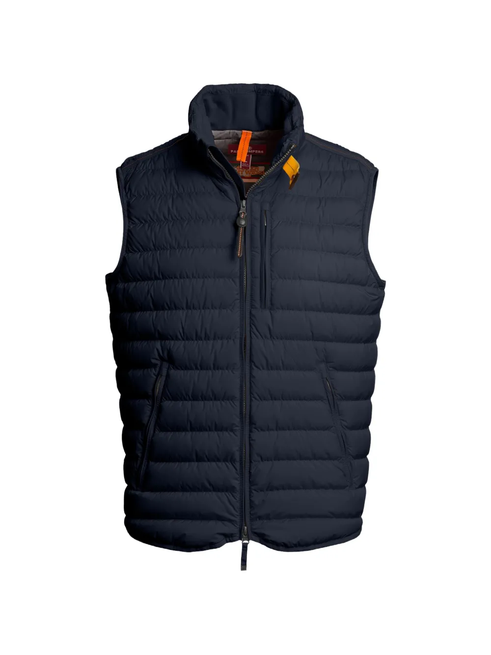 Parajumpers quilted-design zip-up gilet - Blue