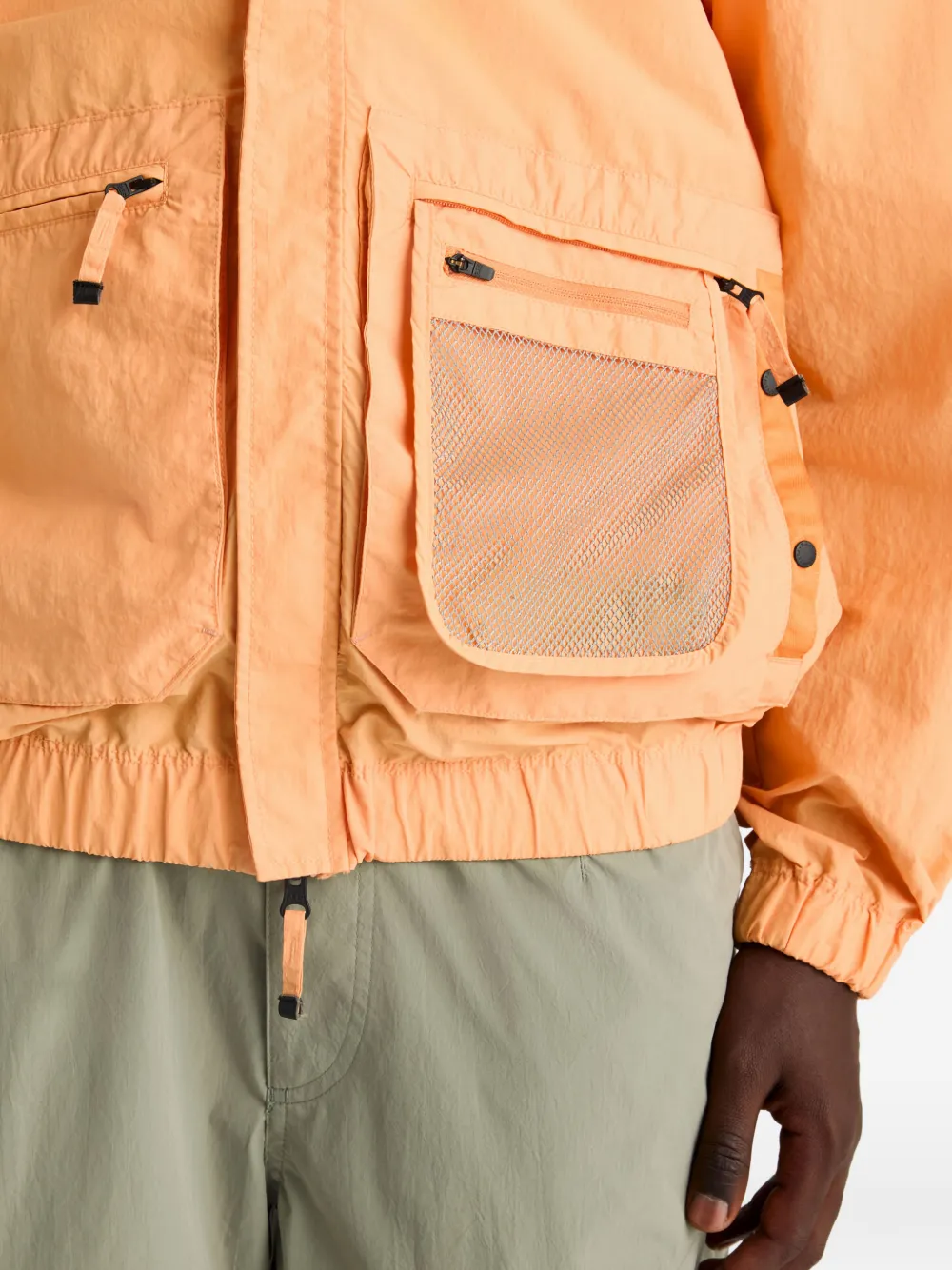  Parajumpers Hooded Pocket Jacket - Orange 
