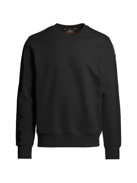 Parajumpers suéter con cuello redondo y parche del logo