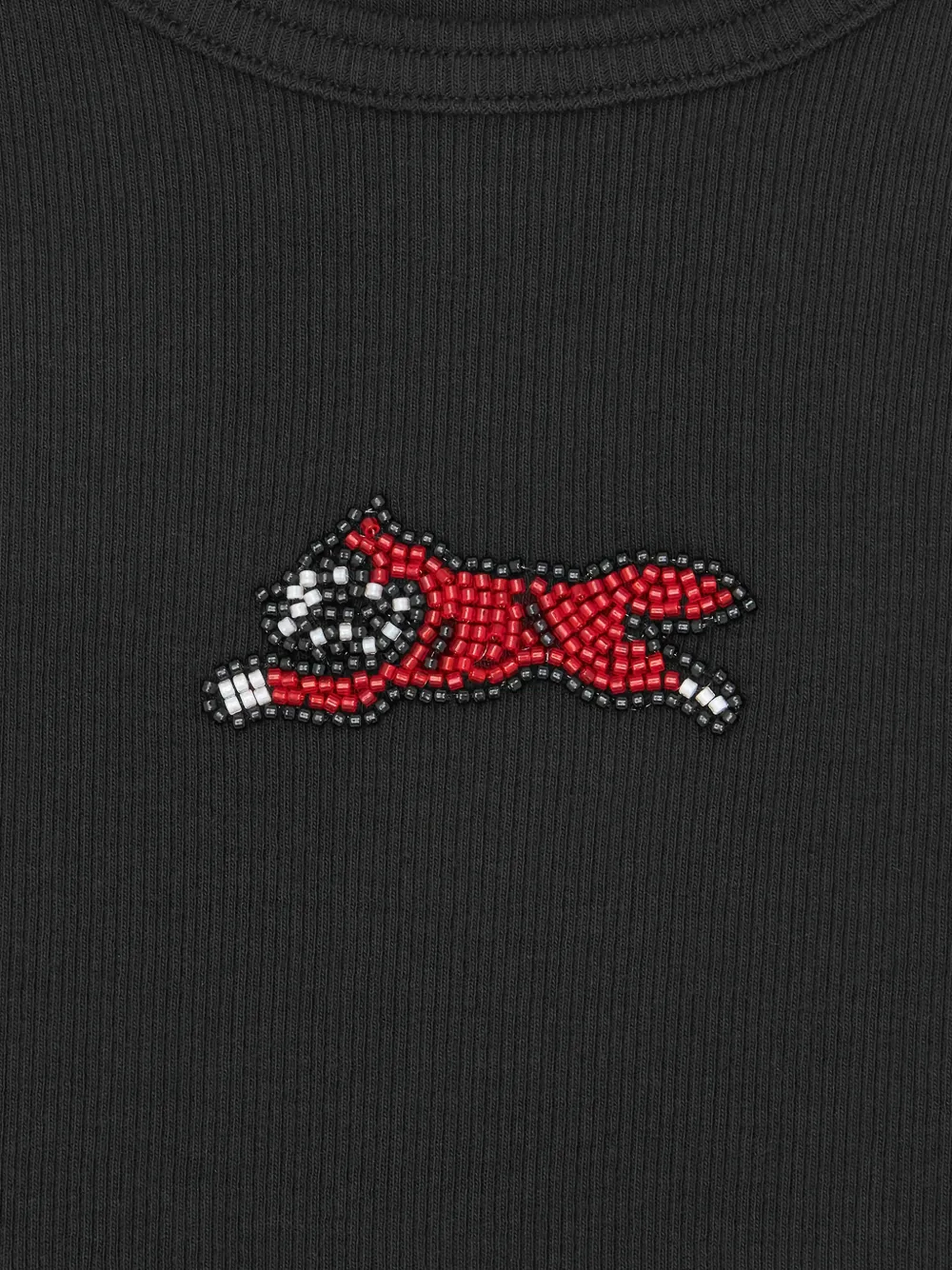  Icecream Beaded-embellishment Tank Top - Black 
