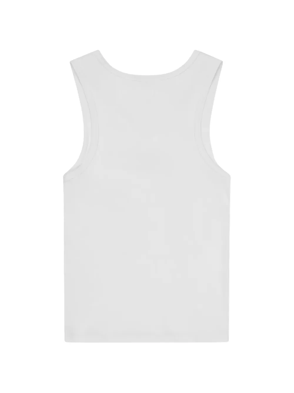  Icecream Beaded-embellishment Tank Top - White 