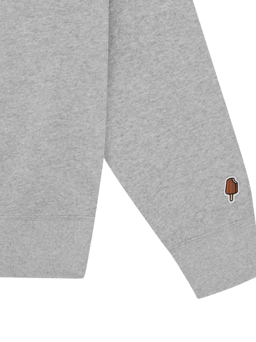 ICECREAM Sweater met hondenprint Grijs