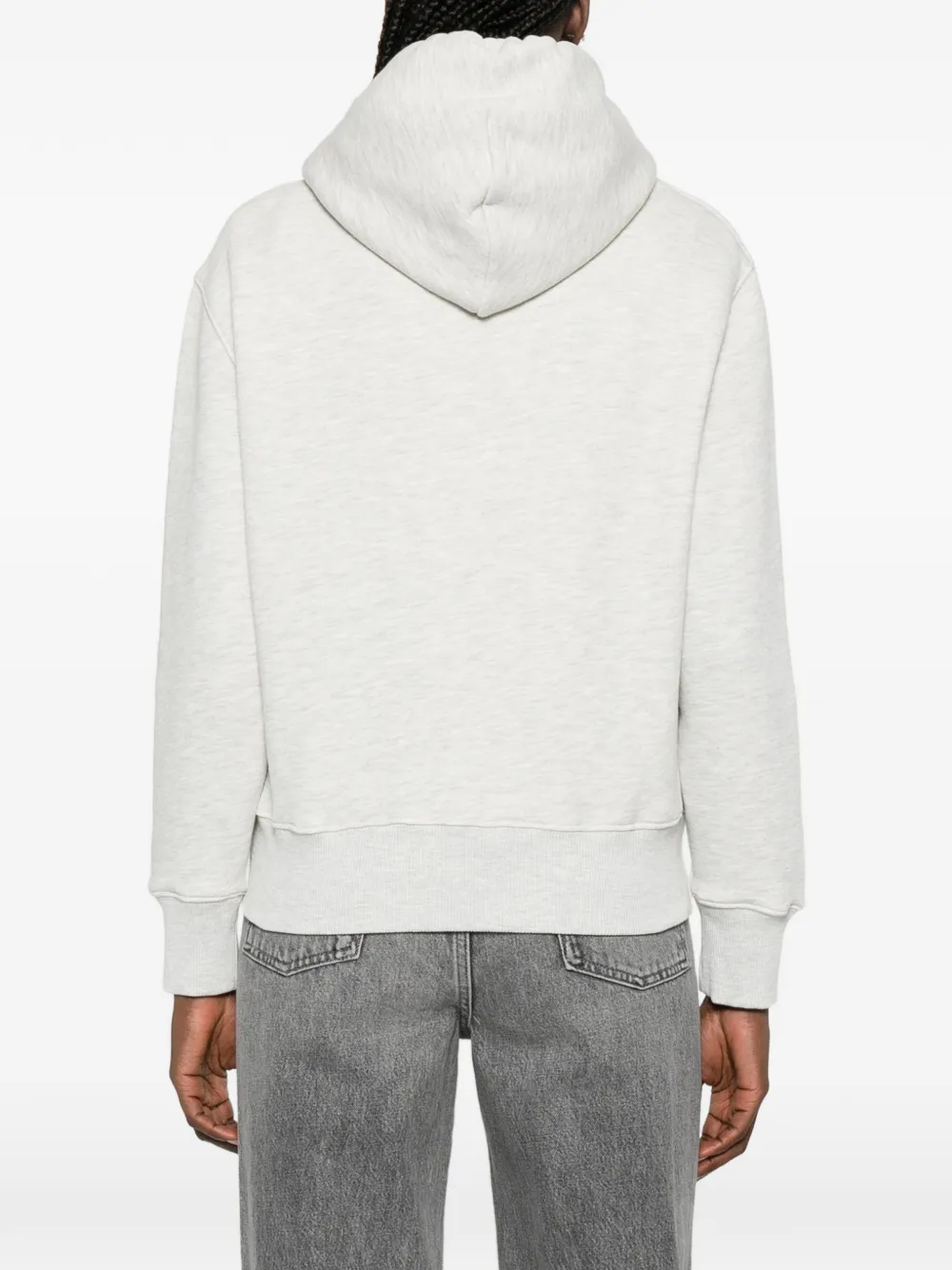 Autry Hoodie met geborduurd logo Grijs
