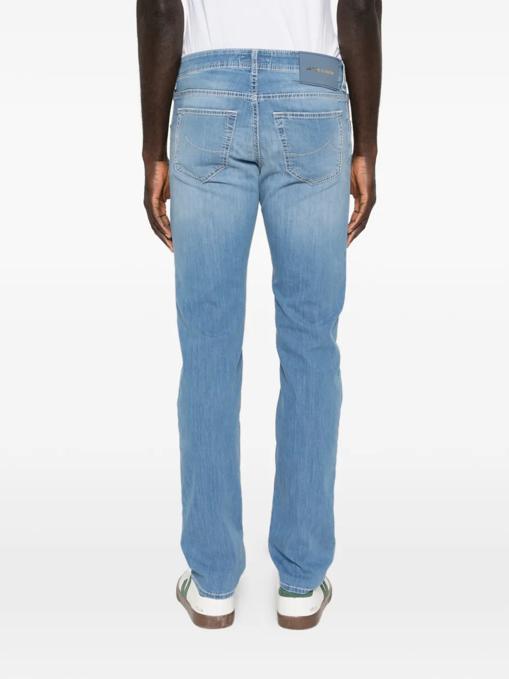 Jacob Cohën Jeans met vijf zakken Blauw