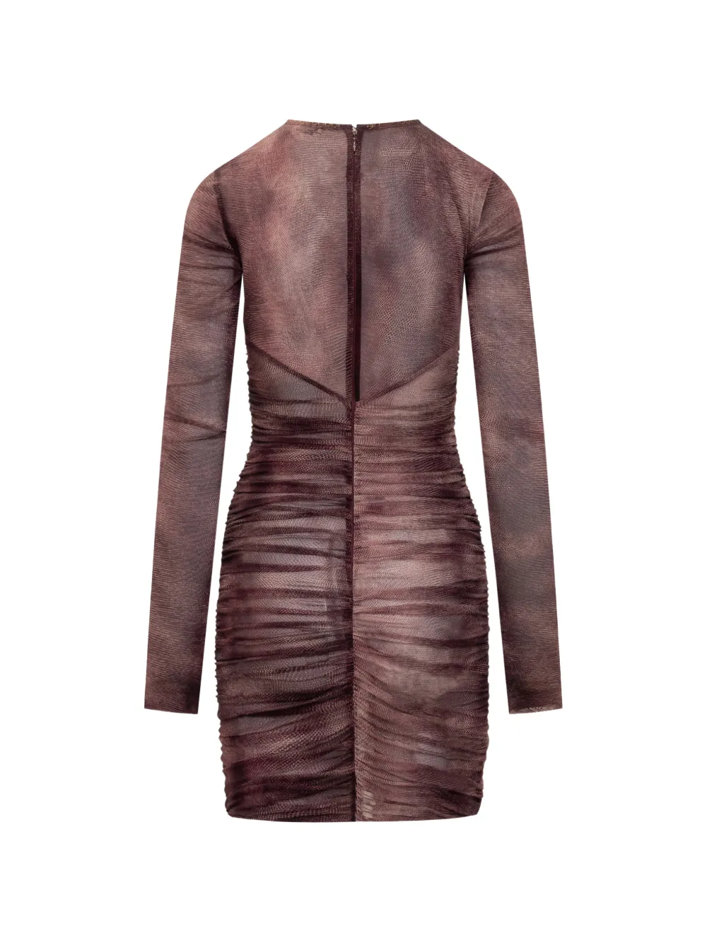 Elisabetta Franchi chain-neck mini dress - Bruin