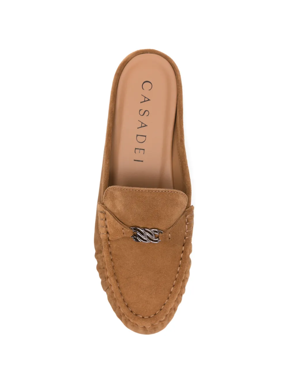 Casadei Renna suede mules Bruin