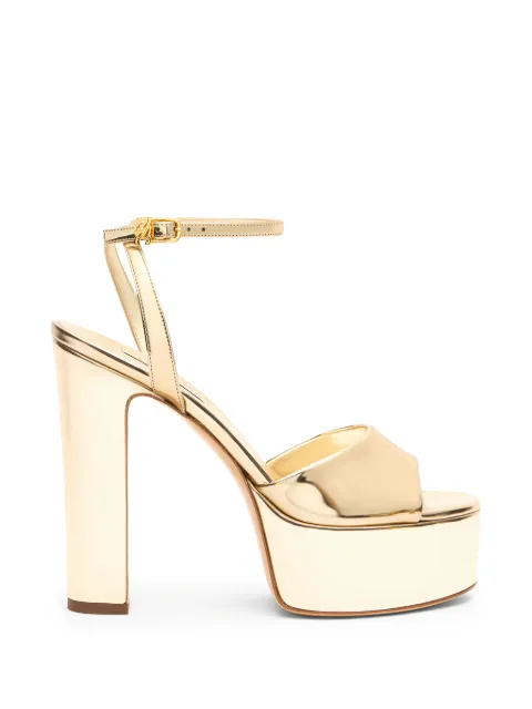 Casadei Patty platform ankle-strap sandals