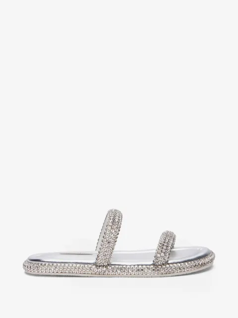 Casadei embellished strap ballerinas