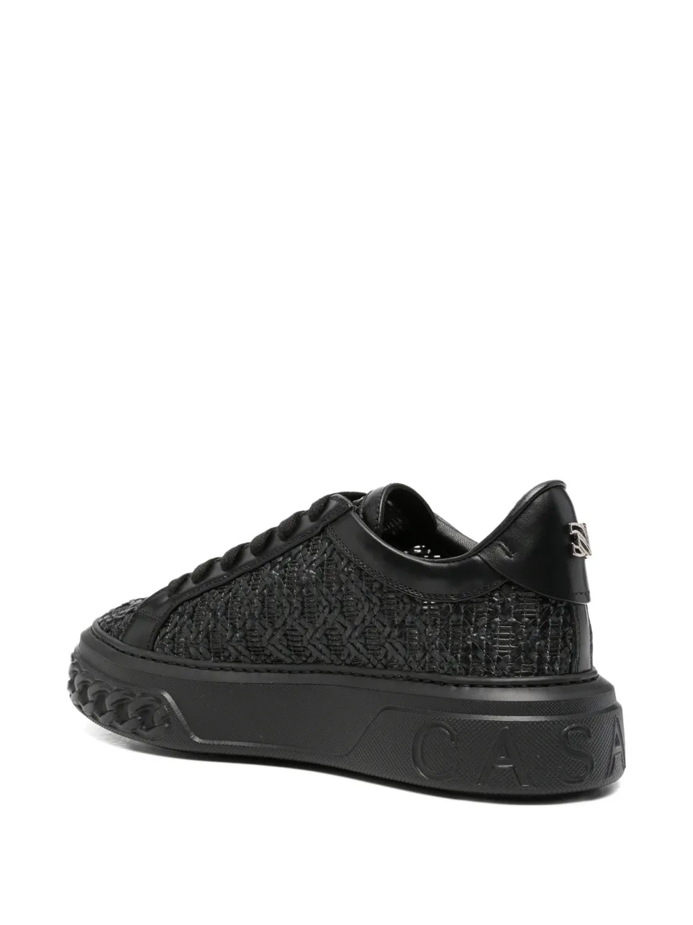 Casadei lace-up sneakers Zwart
