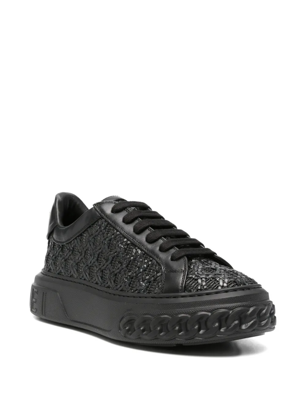Casadei lace-up sneakers Zwart
