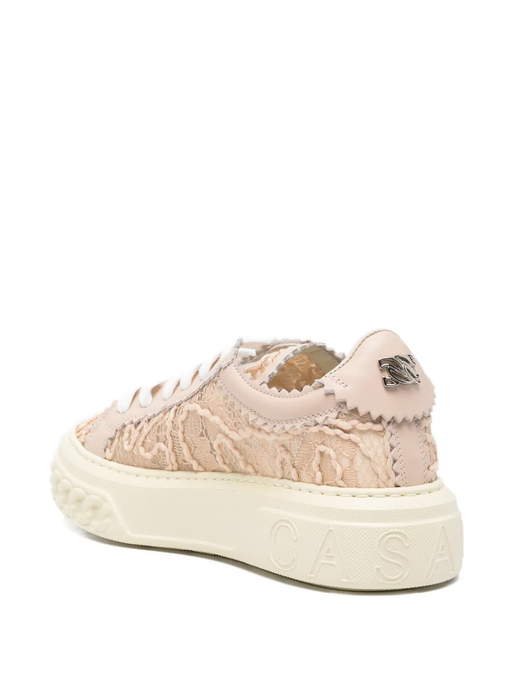 Casadei logo-detail sneakers Roze