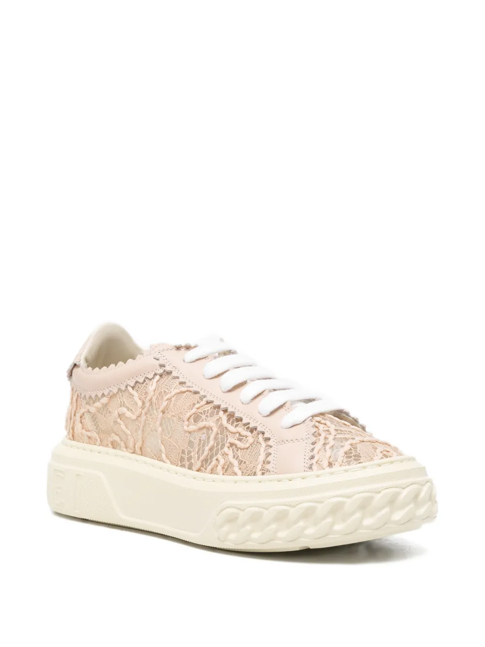 Casadei logo-detail sneakers Roze