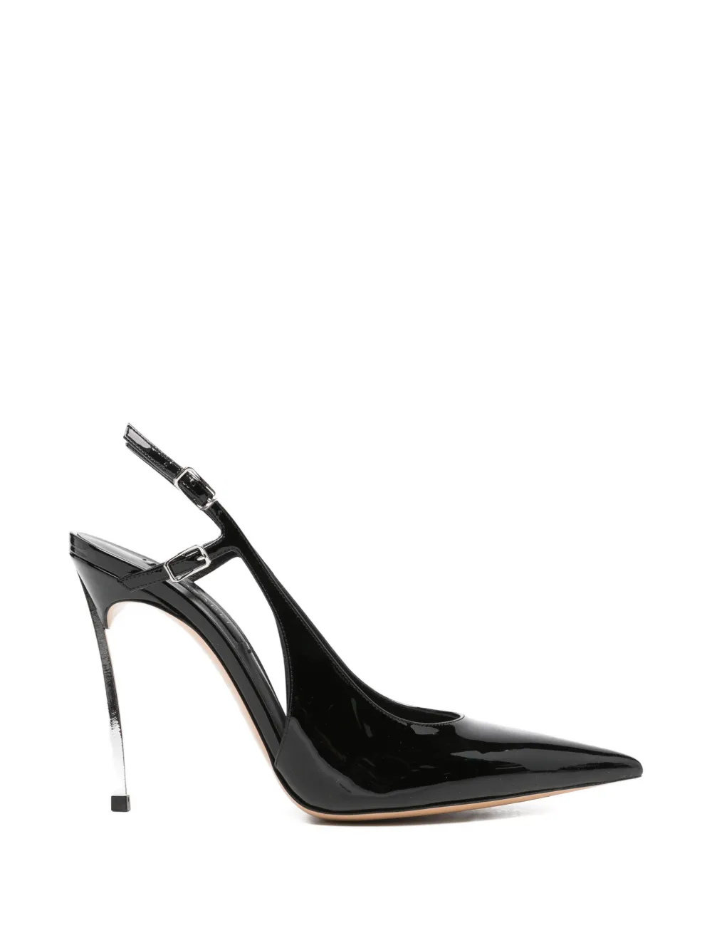 Casadei Tiffany Blade slingback sandals - Nero