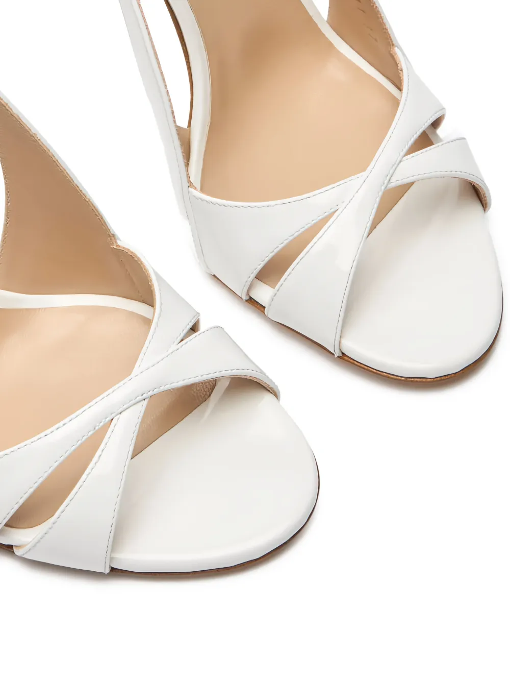 Casadei Julia sandalen met bandjes en gesp Wit