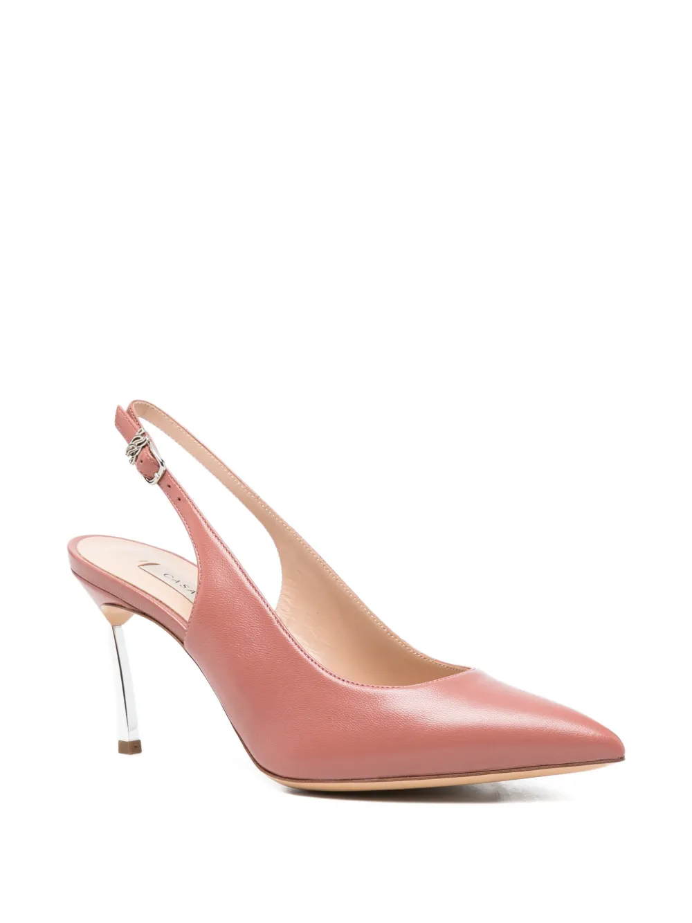 Casadei Blade slingback sandals Roze