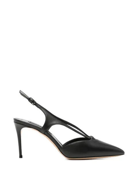 Casadei leather slingback pumps