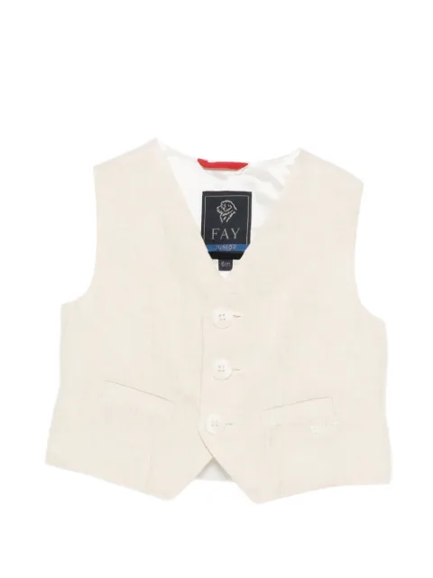 Fay Kids buttoned vest
