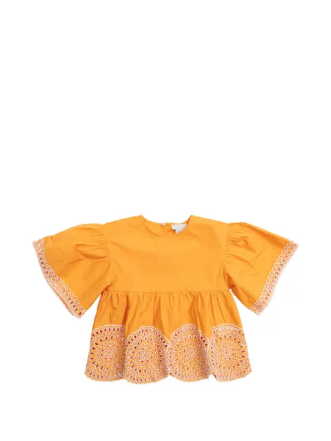 Stella McCartney Kids embroidered blouse