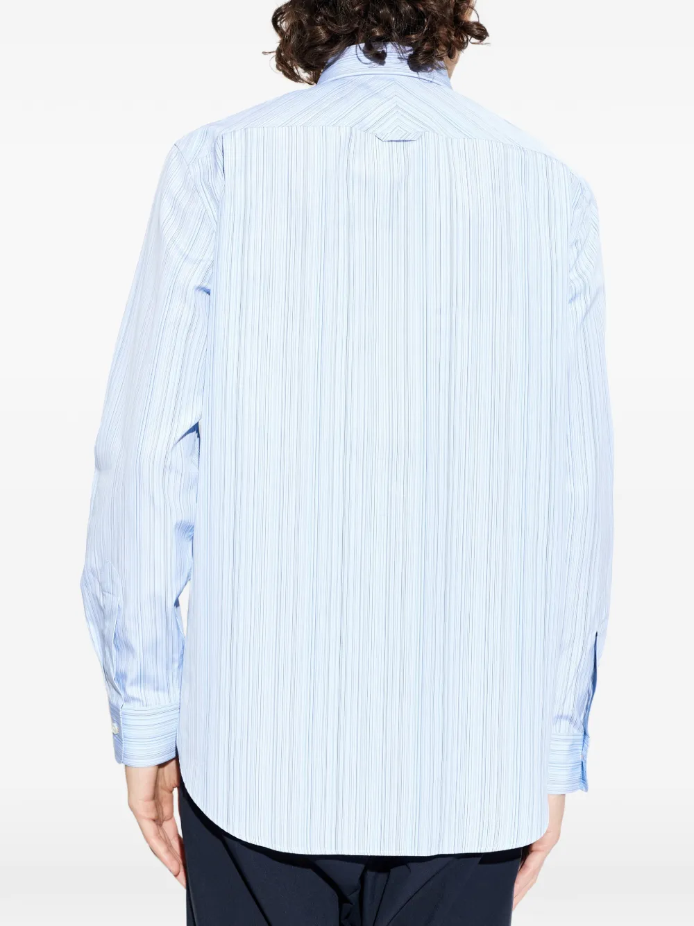 Paul Smith Gestreept overhemd Blauw