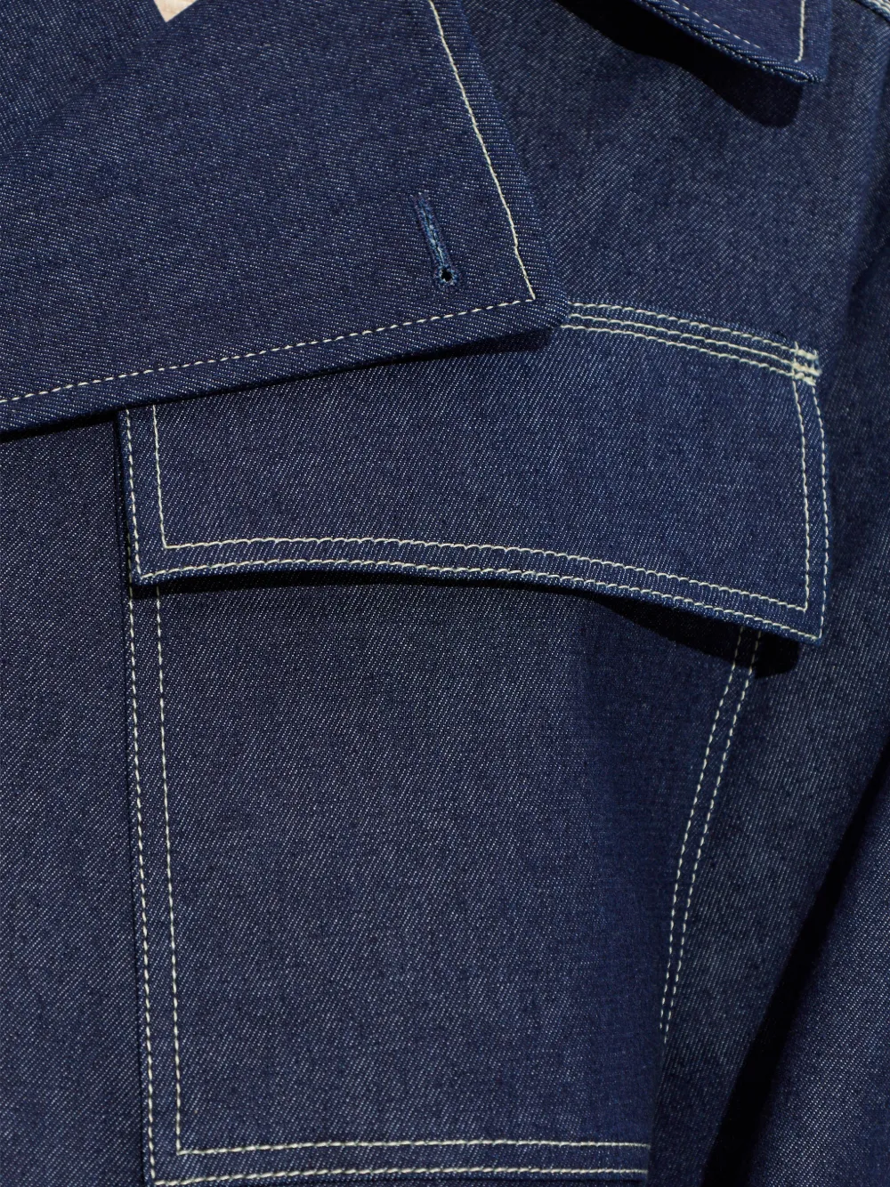 Buttoned Cotton Jacket