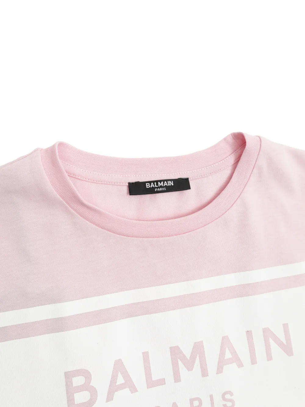  Balmain Kids Logo-print Dress - Pink 