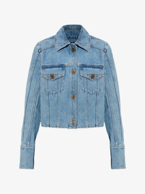 Balmain Geknöpfte Jeansjacke