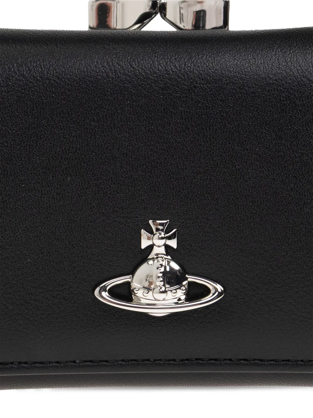 Vivienne Westwood Portemonnee met Orb-gesp Zwart
