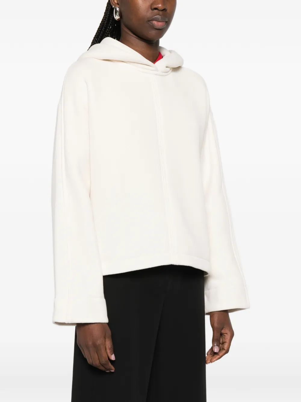  Max Mara Hooded Sweater - Neutrals 