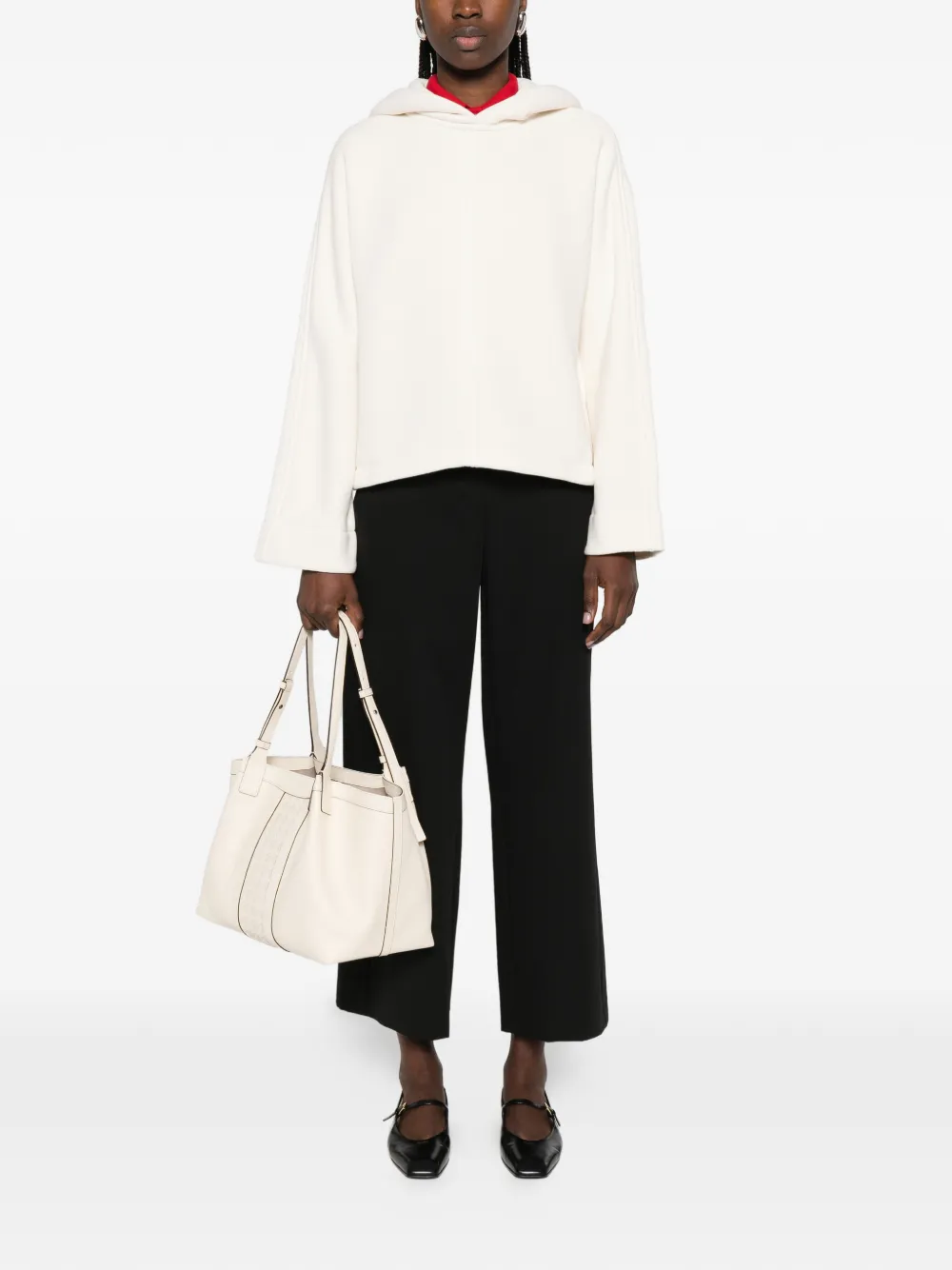  Max Mara Hooded Sweater - Neutrals 