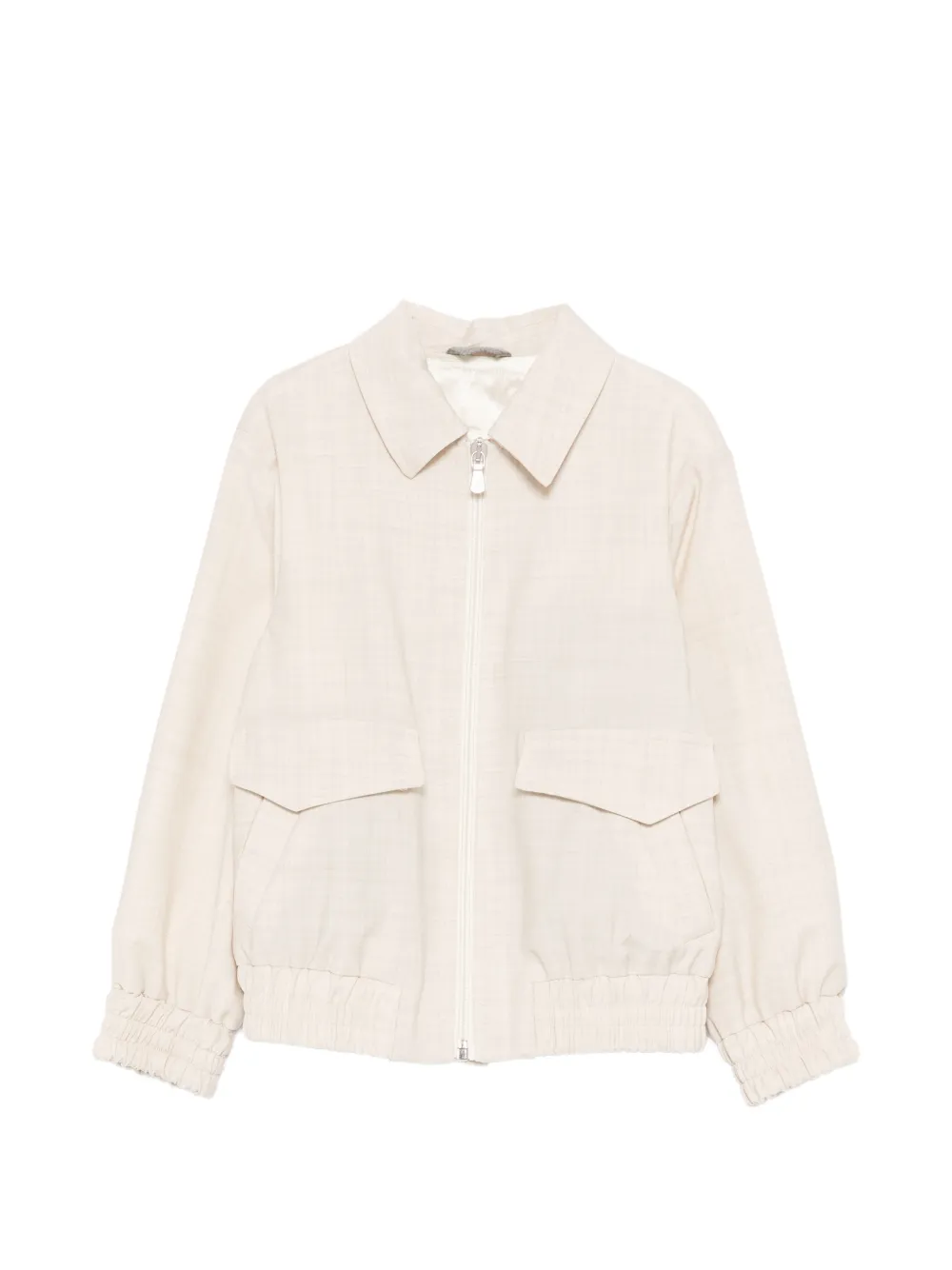 Eleventy Kids flap pocket jacket - Toni neutri