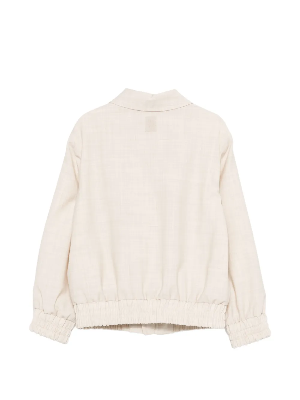  Eleventy Kids Flap Pocket Jacket - Neutrals 