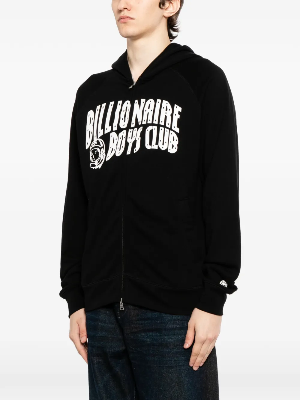 Billionaire Boys Club Arch hoodie met rits Zwart