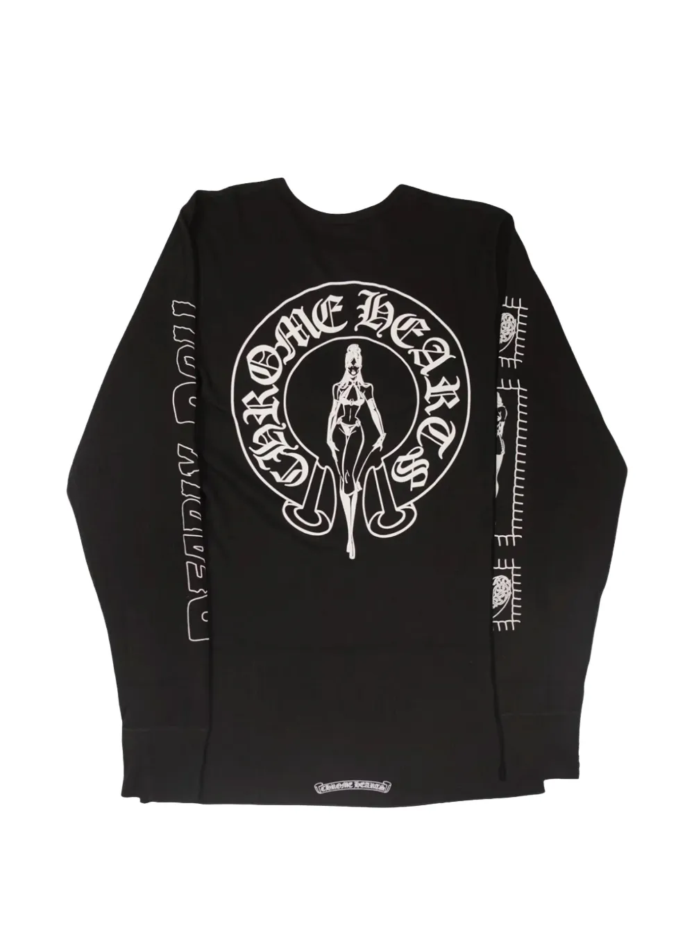 Chrome Hearts Deadly Doll T-shirt - Zwart