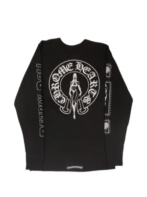 o*o様 Chrome Hearts 骸骨デザイン Tシャツ 12ヶ月 Chrome Hearts Deadly Doll T-shirt | Black | FARFETCH