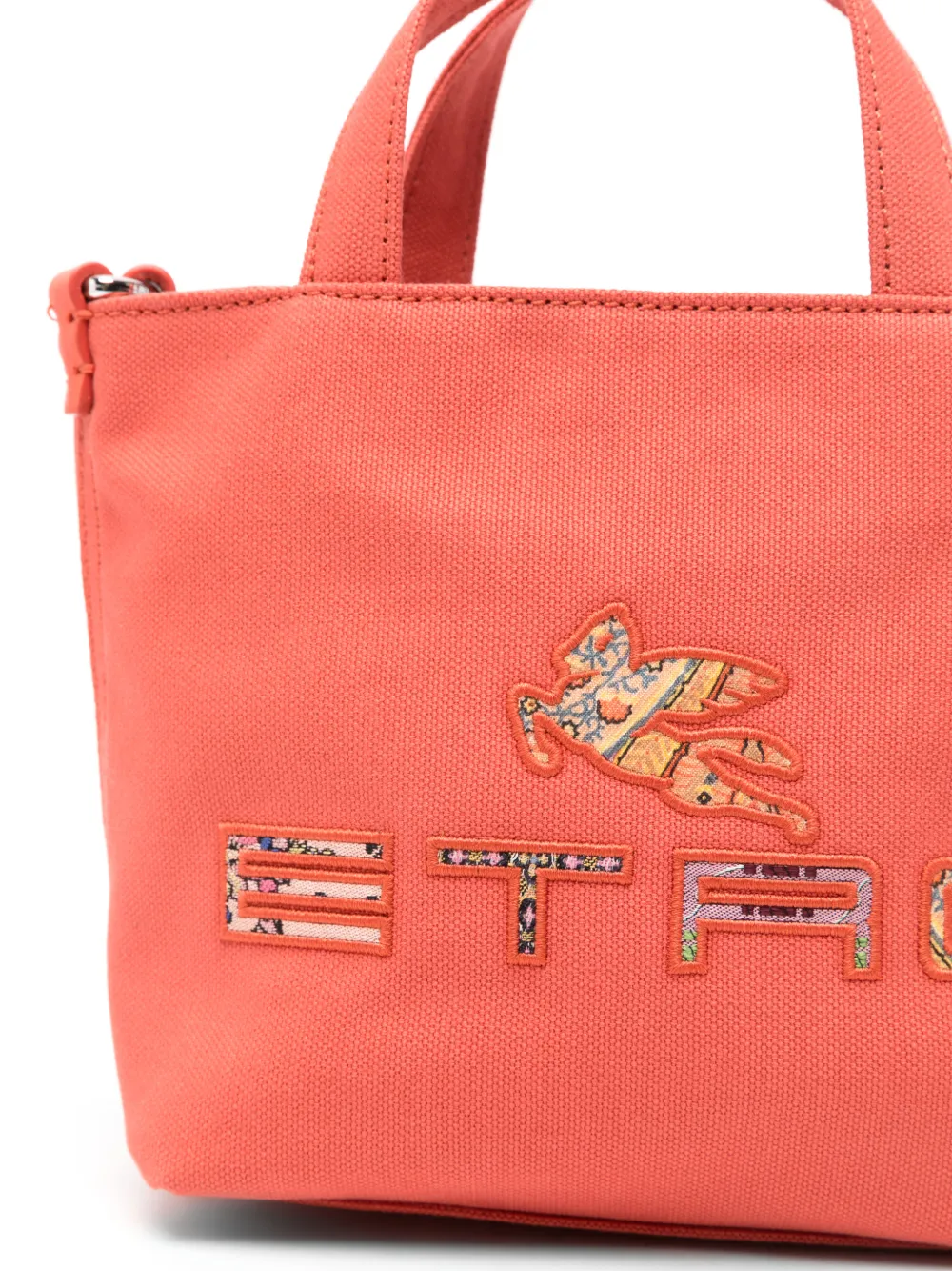 ETRO KIDS Crossbodytas met logodetail Oranje