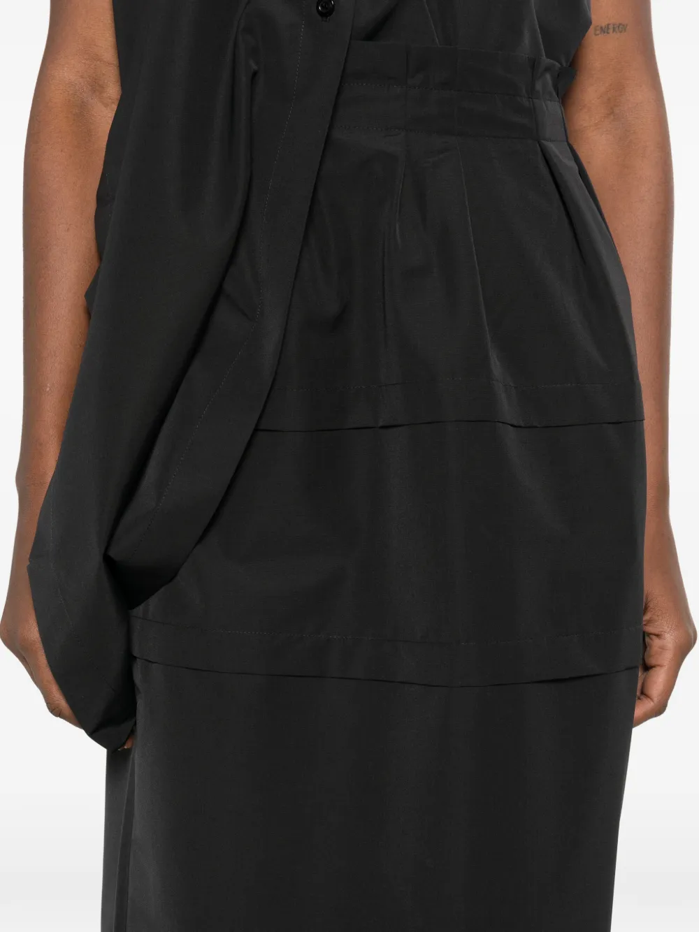 Tiered Midi Skirt