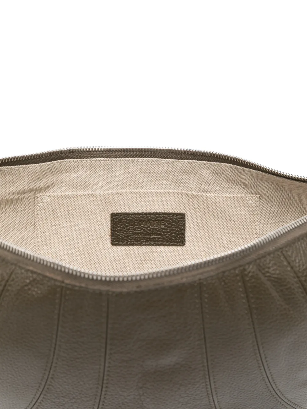 LEMAIRE Croissant medium schoudertas met geknoopt detail Groen
