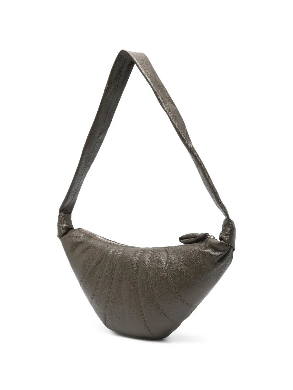 LEMAIRE Croissant medium schoudertas met geknoopt detail Groen