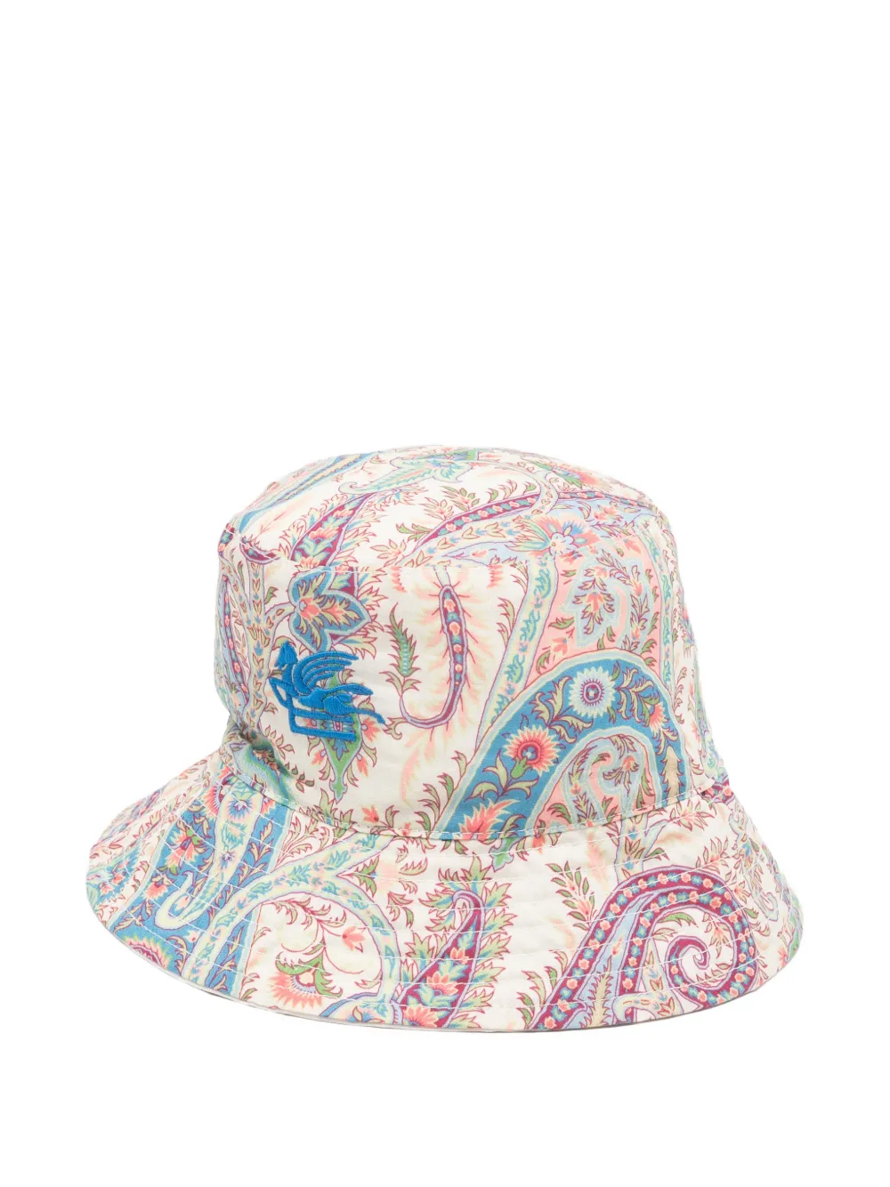 ETRO KIDS paisley embroidered bucket hat - Toni neutri