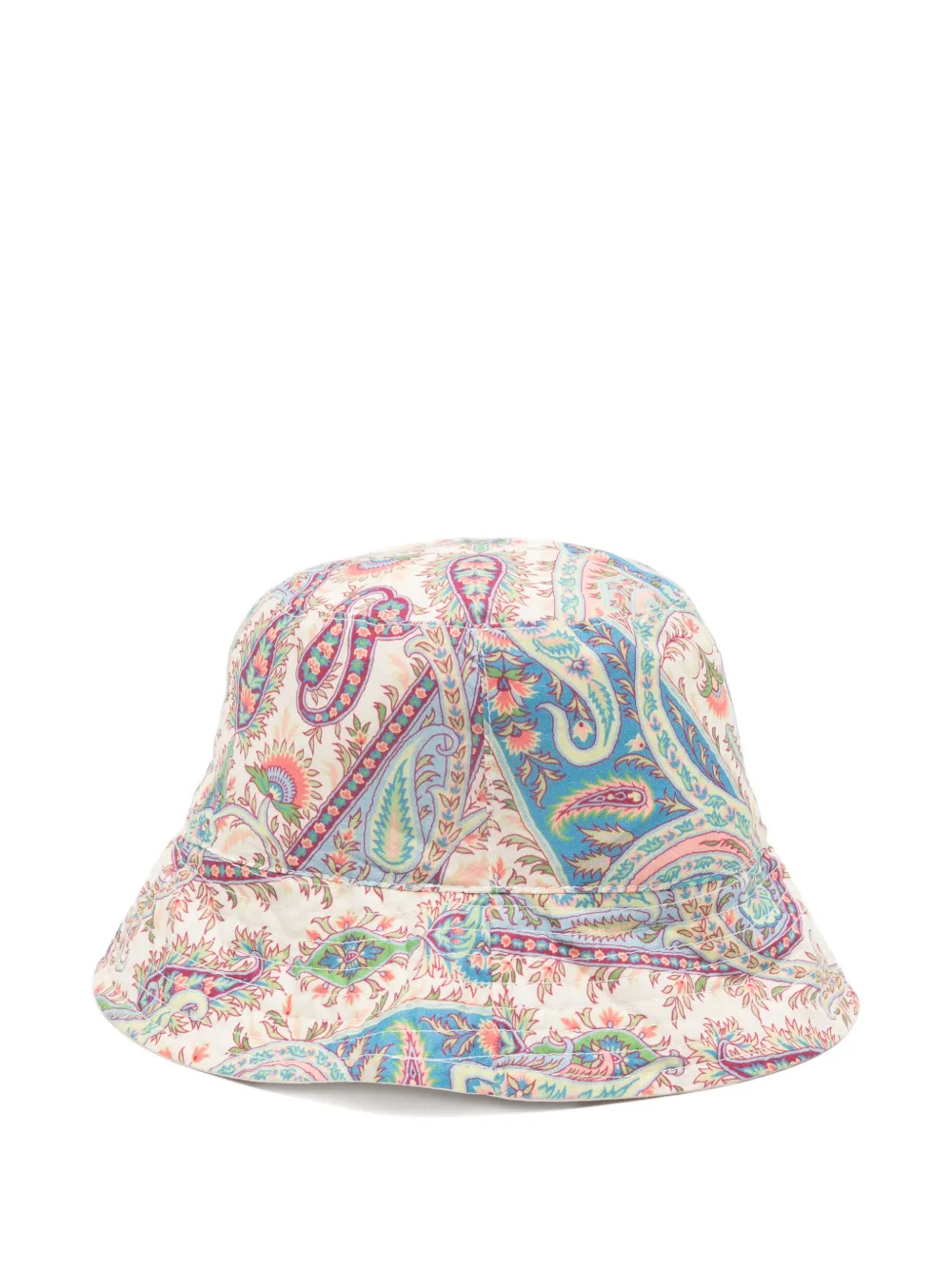 ETRO KIDS paisley embroidered bucket hat - Beige