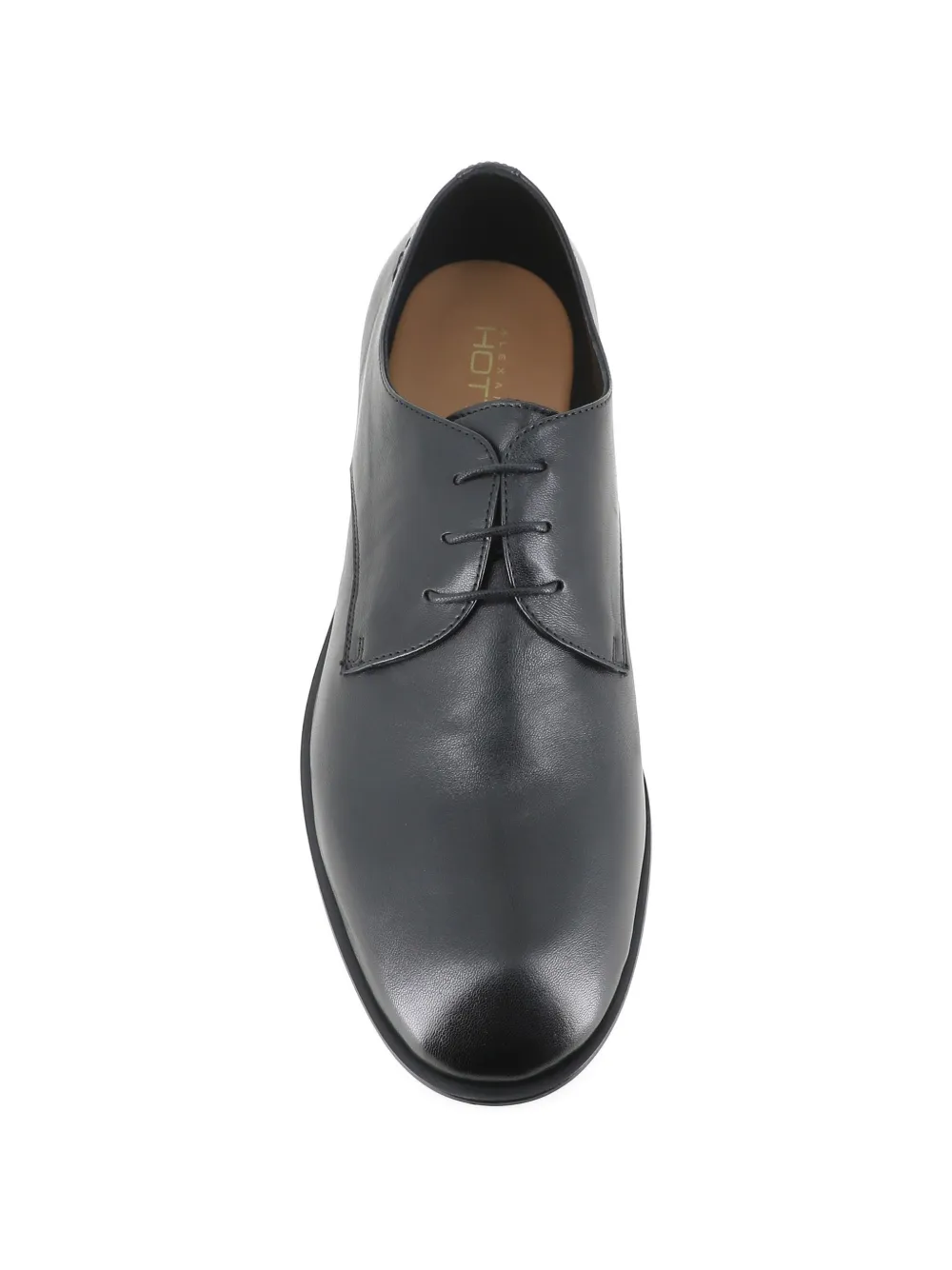 Alexander Hotto Leren Derby schoenen Zwart