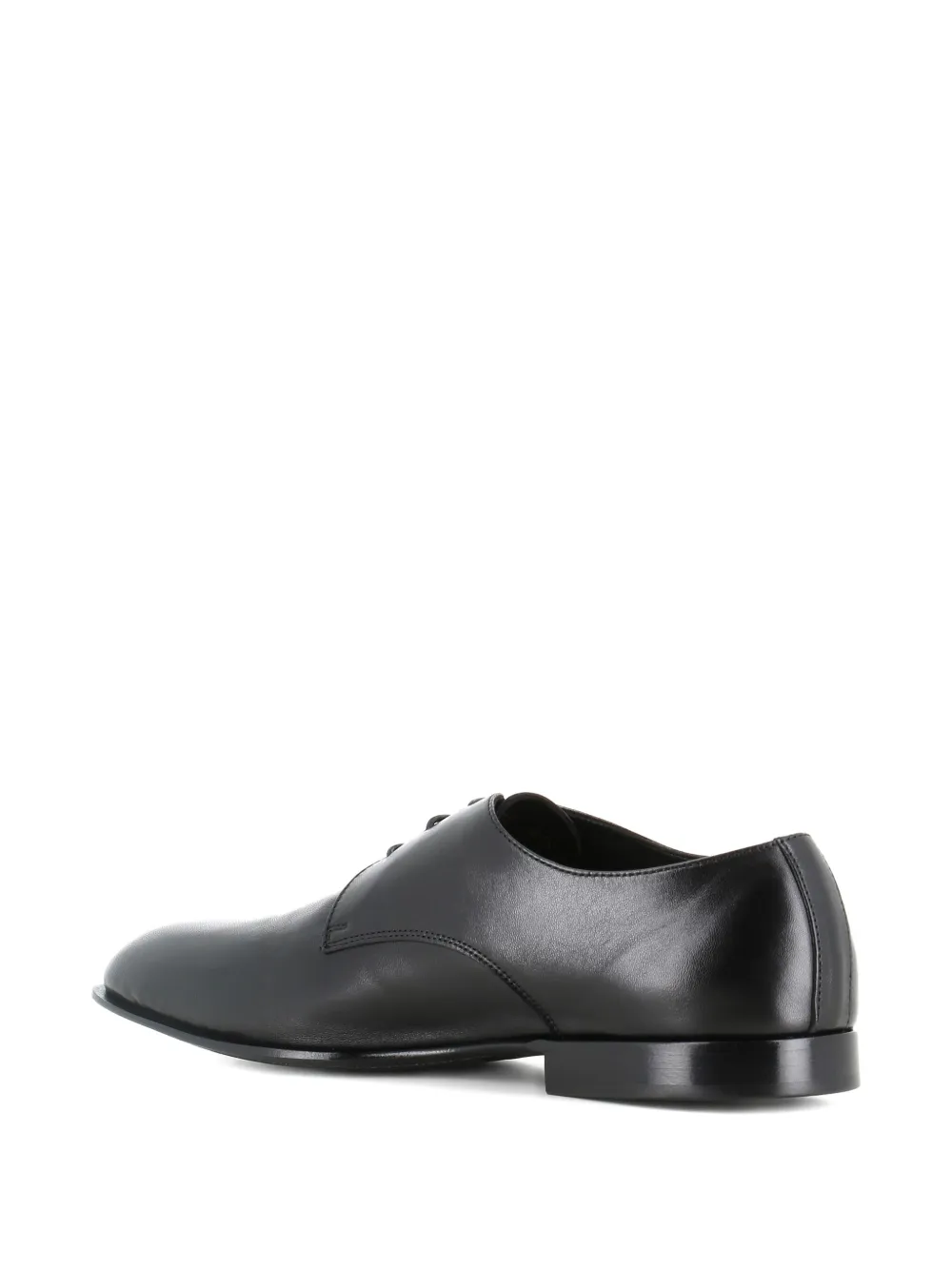 Alexander Hotto Leren Derby schoenen Zwart