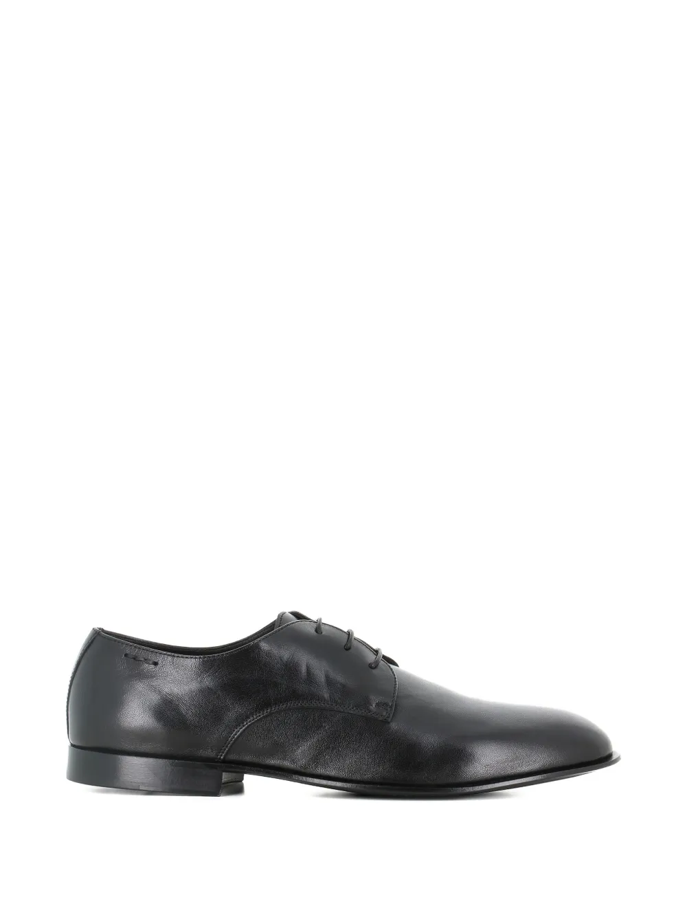 Alexander Hotto Lace-up Leather Derby Shoes In Black