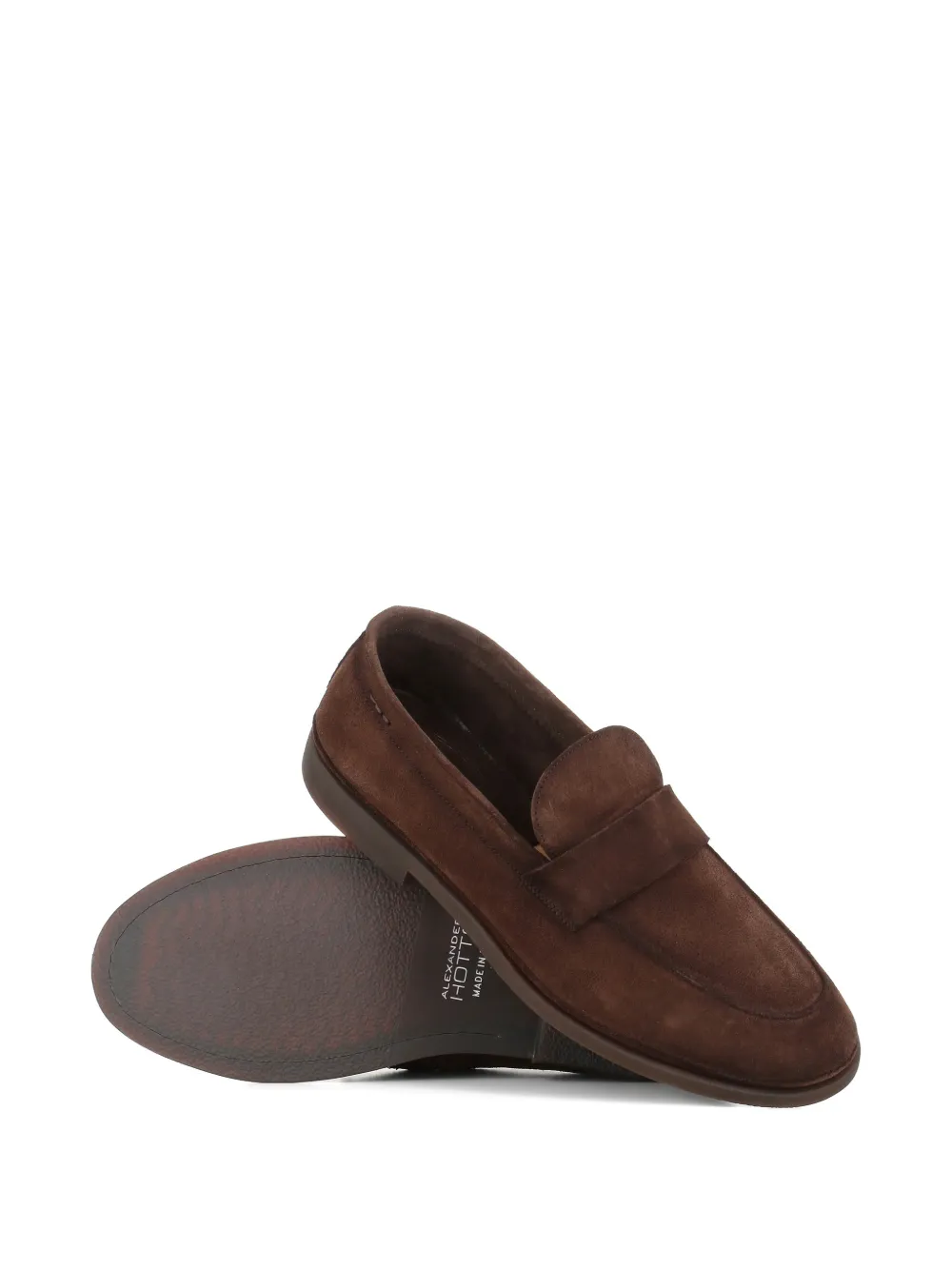 Alexander Hotto Suède loafers Bruin