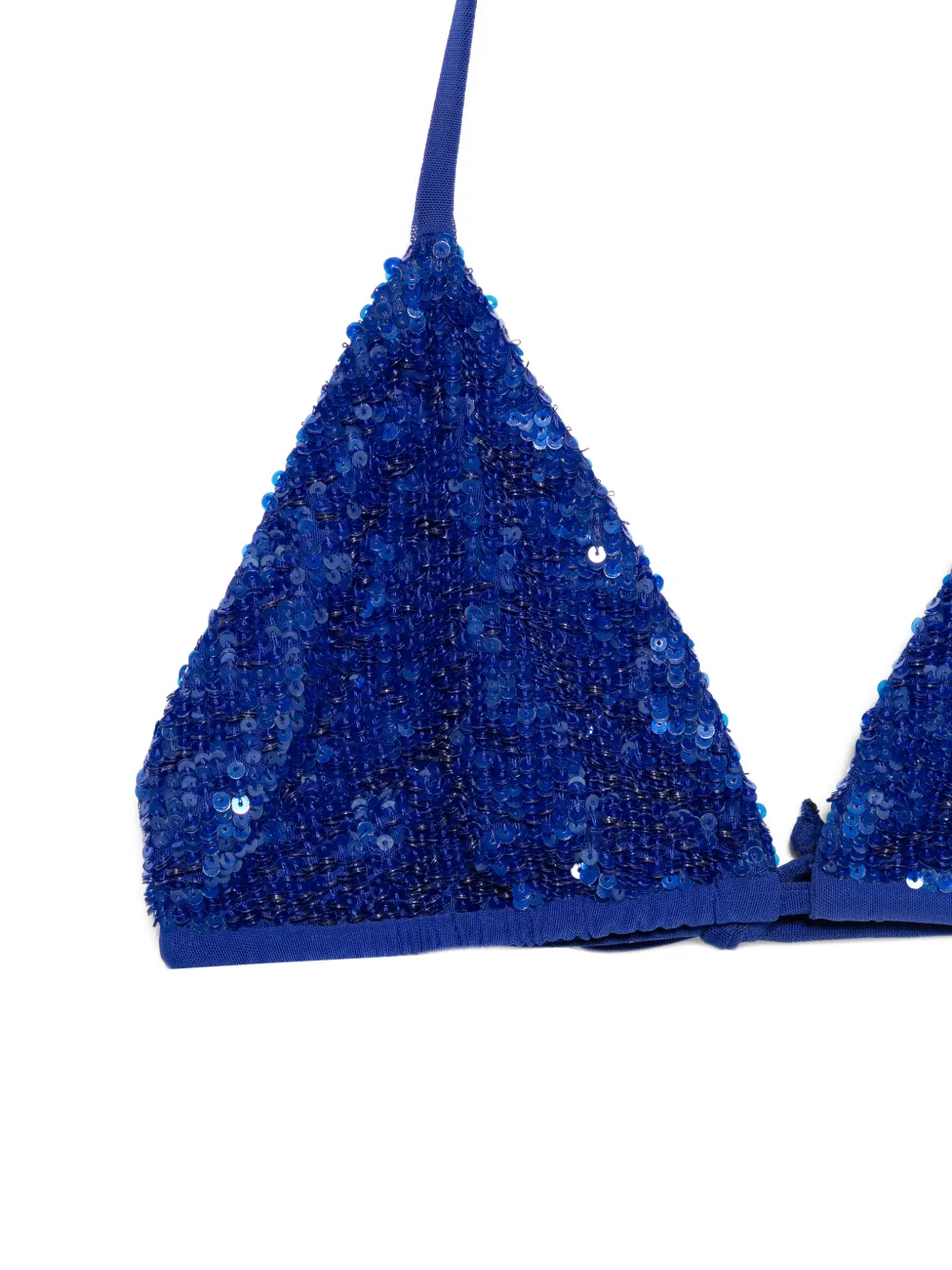  P.a.r.o.s.h. Sequin-embellishment Bikini Set (set Of Two) - Blue 