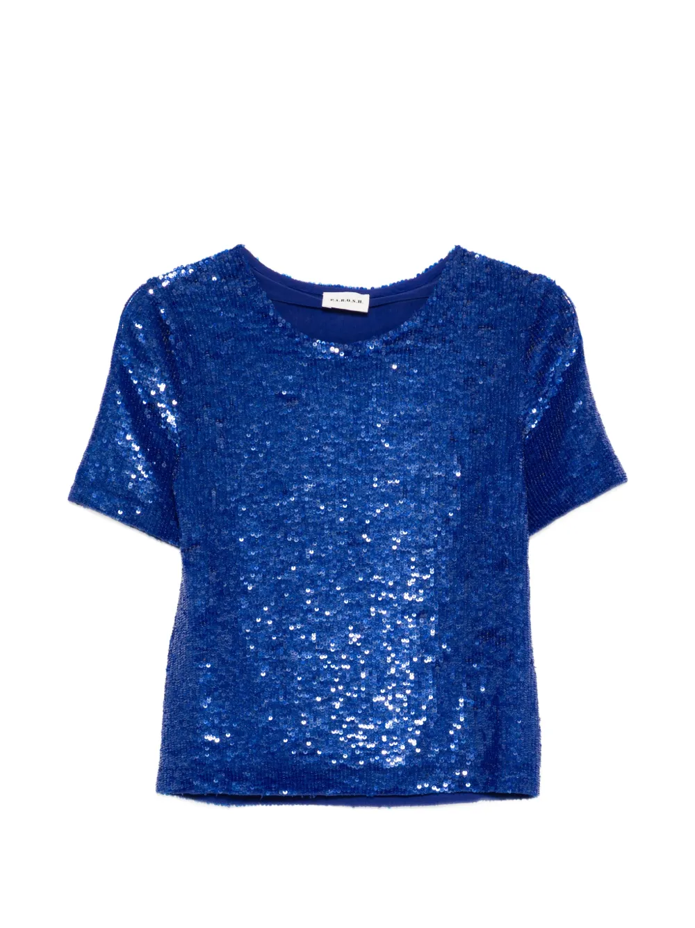 P.A.R.O.S.H. sequin-embellishment blouse - Blu