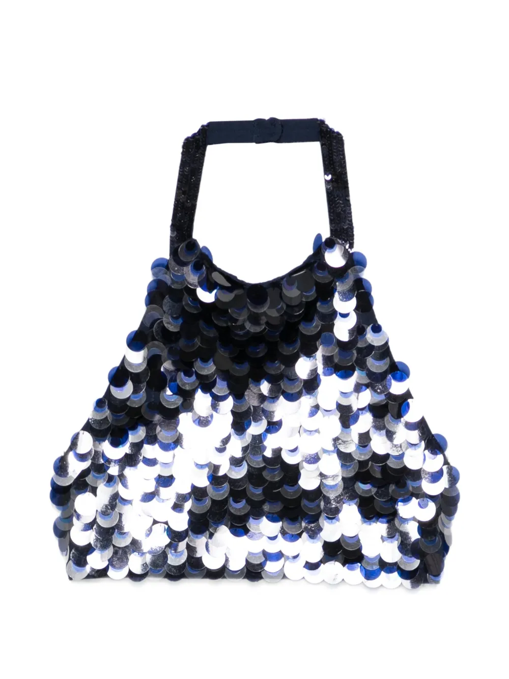 P.A.R.O.S.H. Top con paillettes - Blu