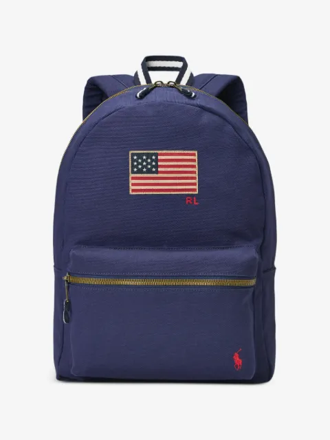 POLO RALPH LAUREN KIDS logo backpack