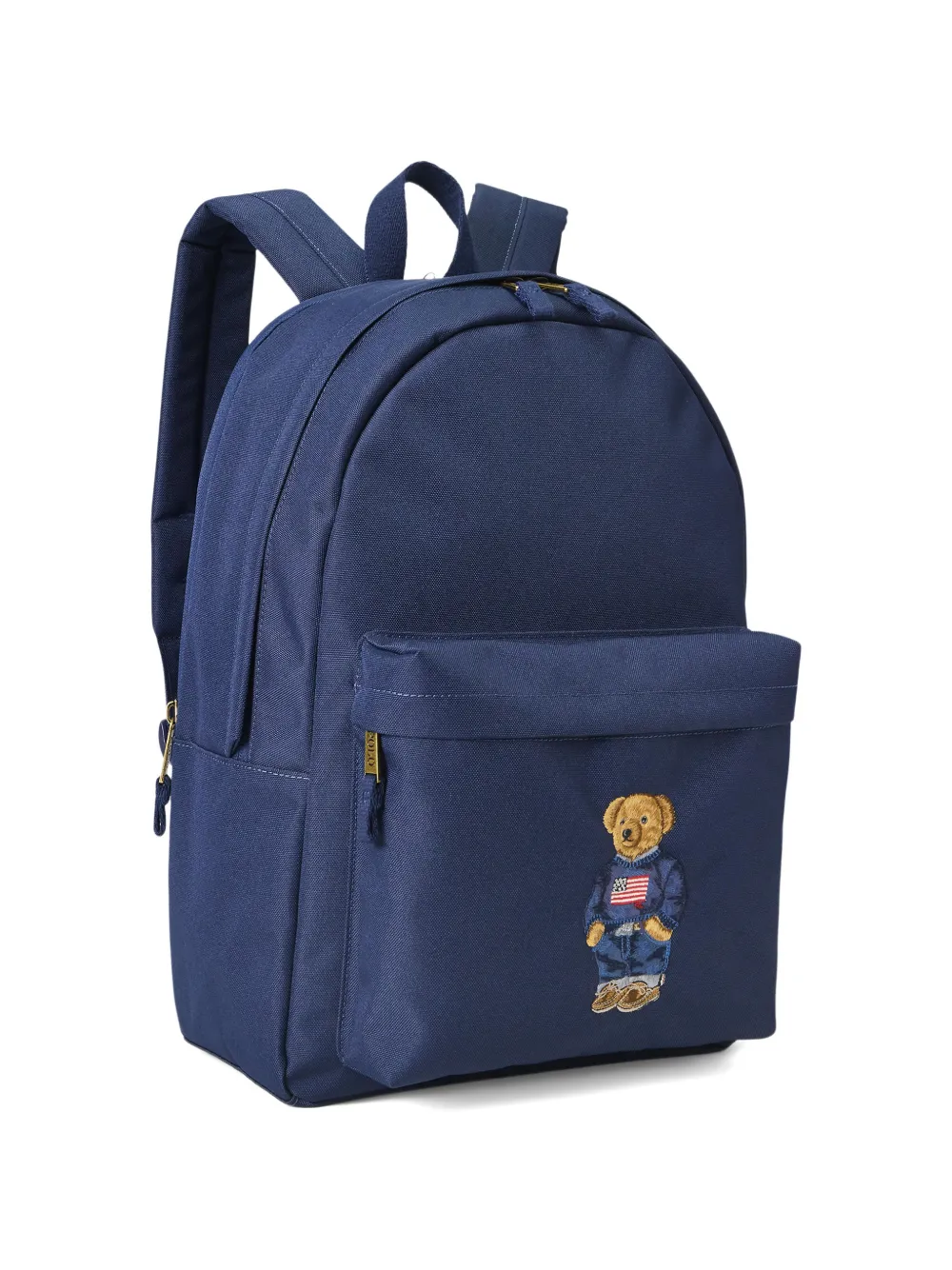 Polo Ralph Lauren Kids Embroidered-logo Backpack - Blue 